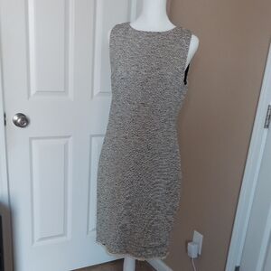 Theory Gray Sleeveless Sheath Dress for Work
